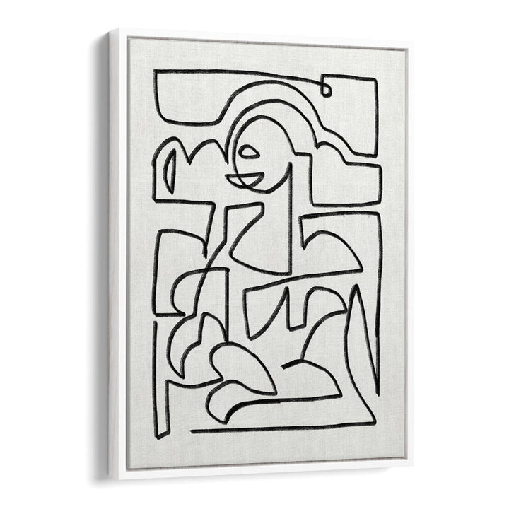 ABSTRACT CHALK LINE ART