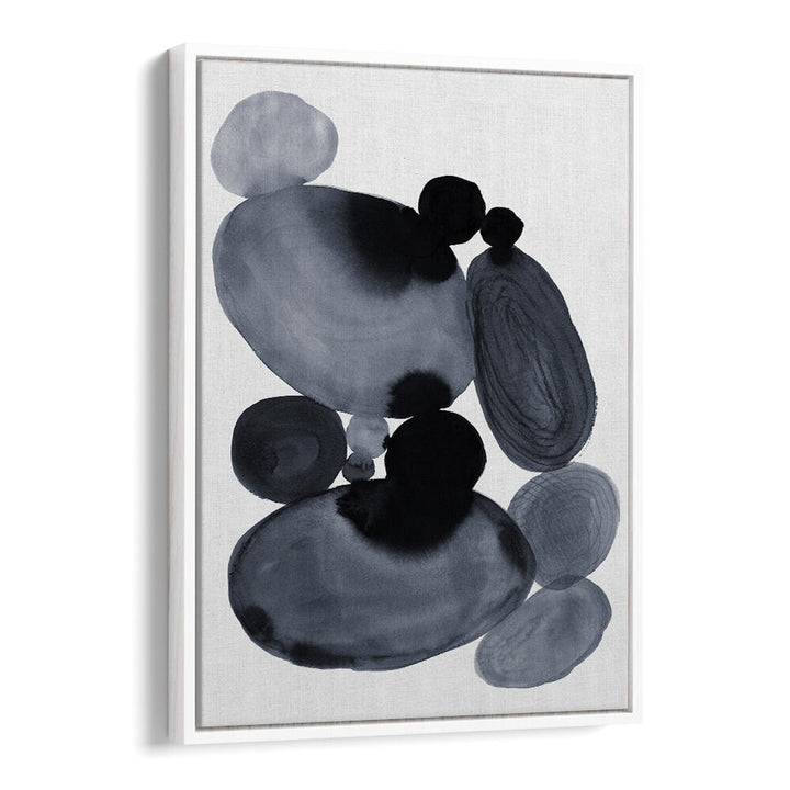 Hand-painted ZEN GARDEN STONES, ABSTRACT PAINTINGS art piece, perfect for creating a serene atmosphere in your home.