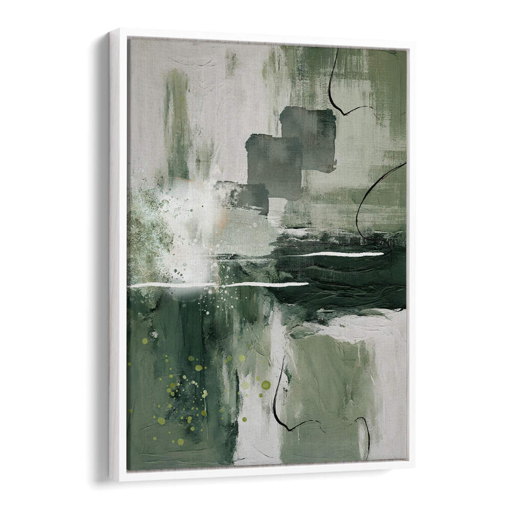 CANVAS GREENS , ABSTRACT PAINTINGS
