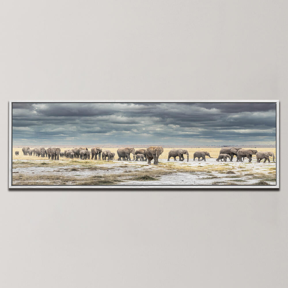 THE MARCH FOR SURVIVAL , PANORAMIC ART