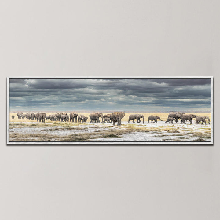 THE MARCH FOR SURVIVAL , PANORAMIC ART