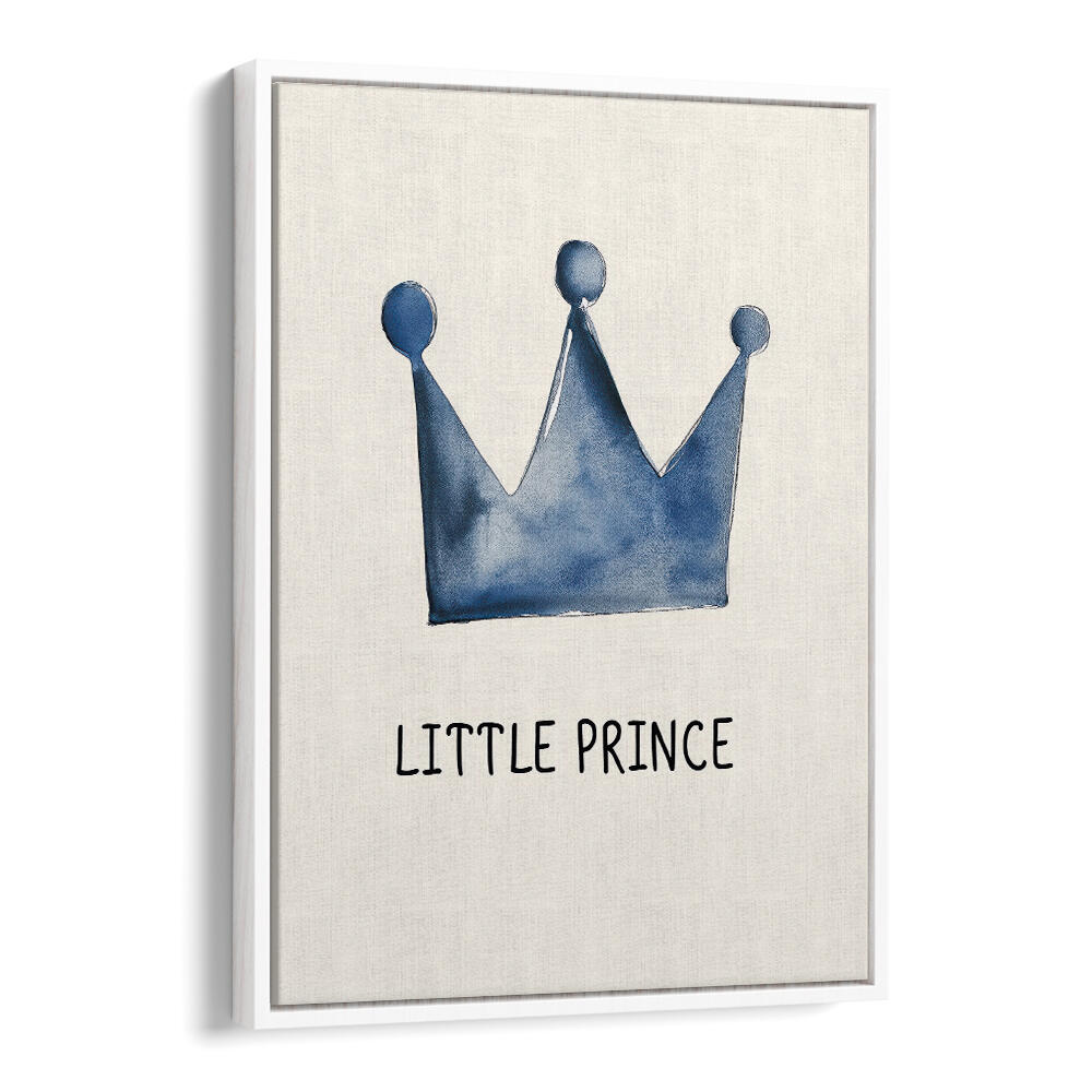 ROYAL BLUE CROWN , KIDS ROOM PAINTINGS
