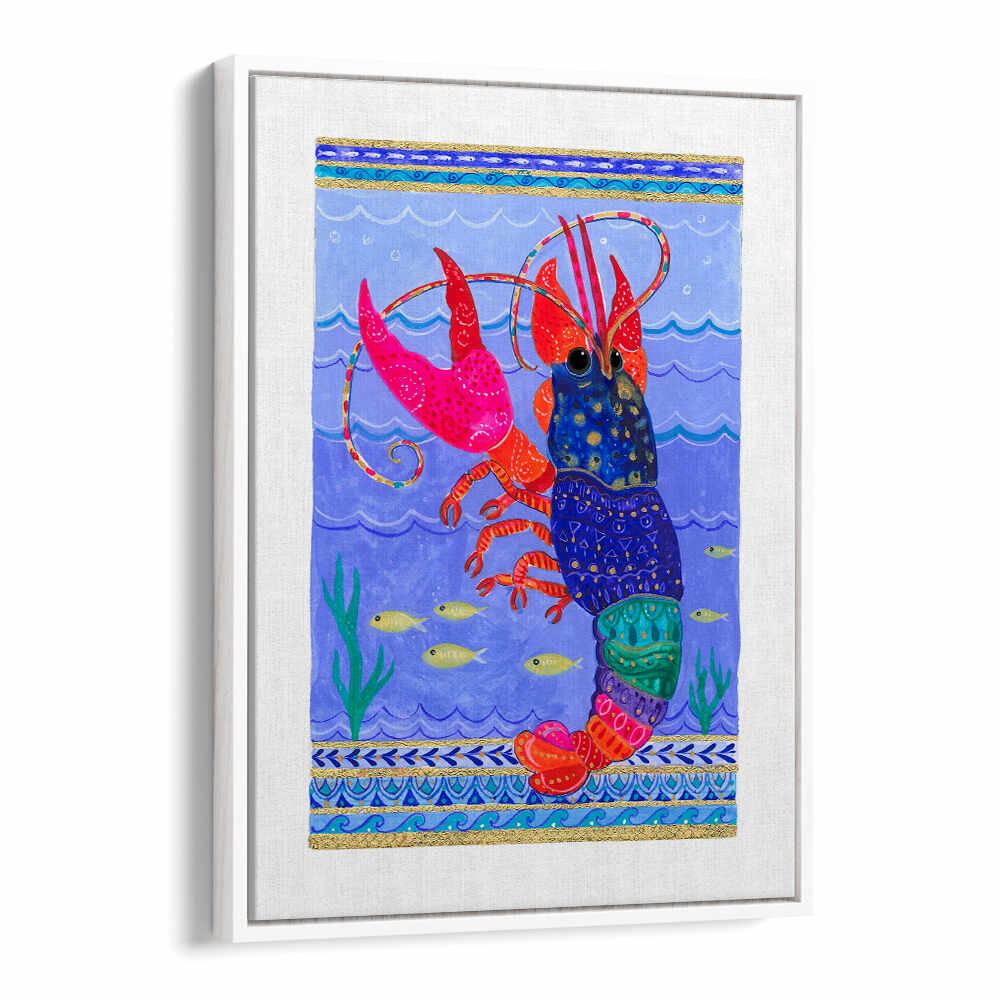 VIBRANT SEA LOBSTER , BEACH PAINTINGS