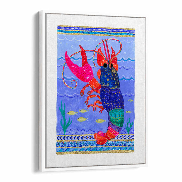 VIBRANT SEA LOBSTER , BEACH PAINTINGS