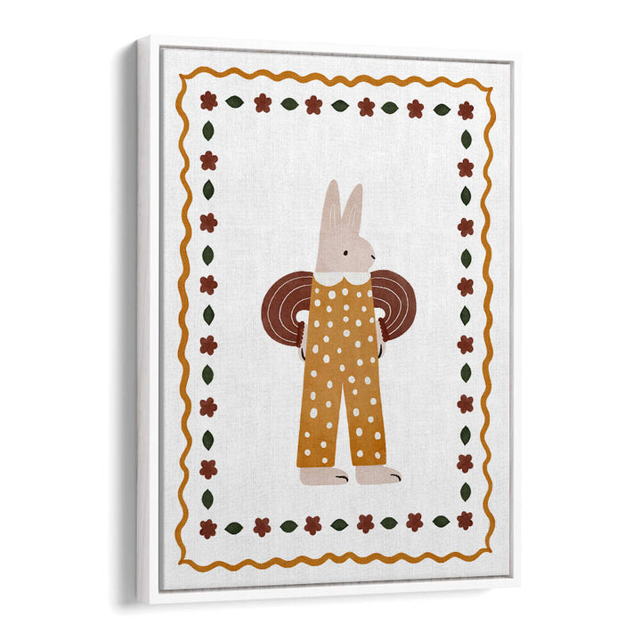 DOTTED BUNNY PARADE , KIDS ROOM PAINTINGS