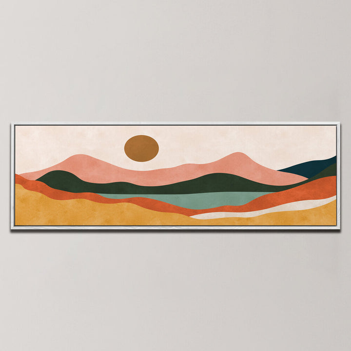 LANDSCAPE AND SUNSET V , PANORAMIC ART