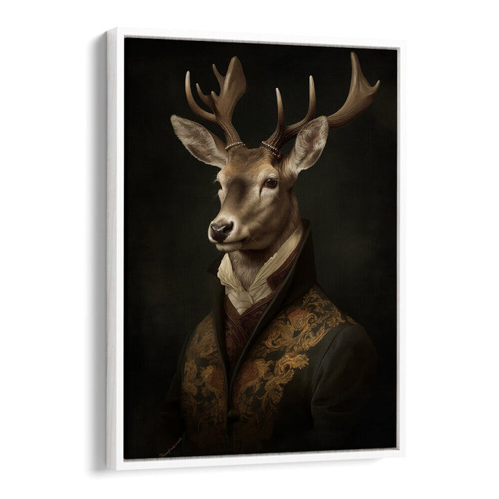 STAG PORTRAIT , ANIMAL PAINTINGS