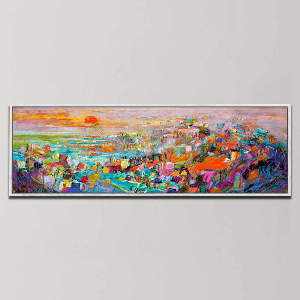 ISLAND IN THE SETTING SUN