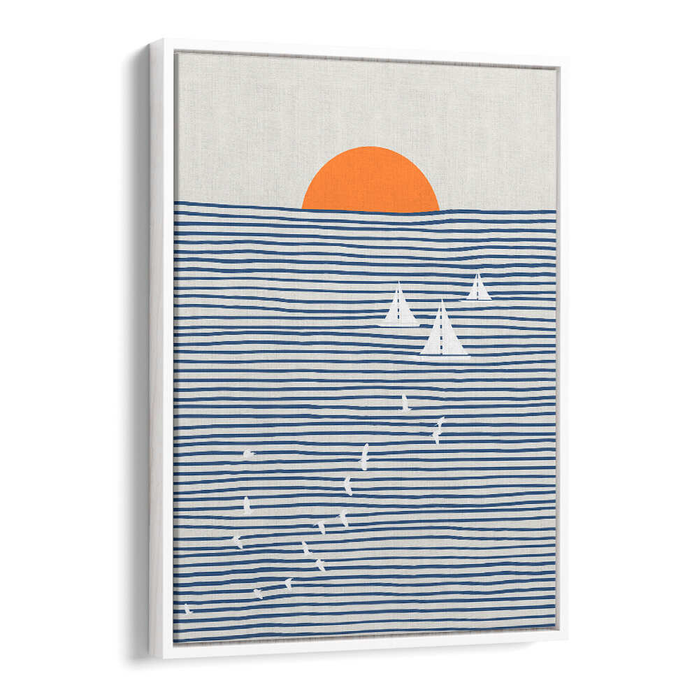 THREE WHITE SAILS