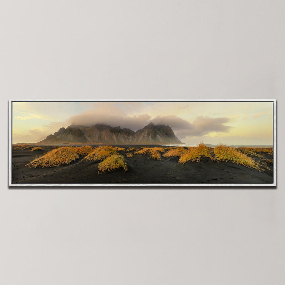 VESTRAHORN, ICELAND , PANORAMIC ART