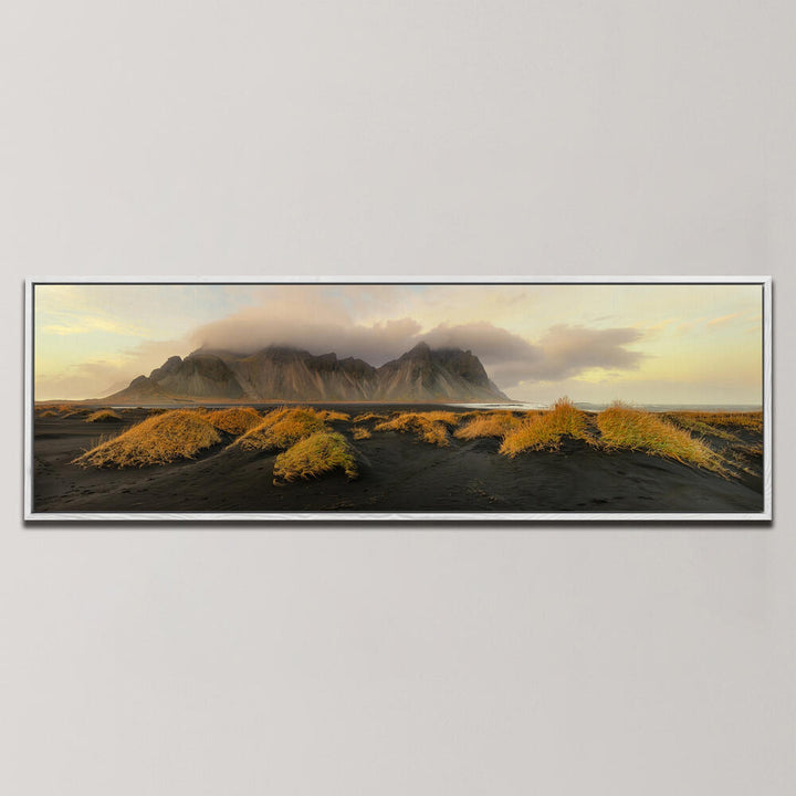 VESTRAHORN, ICELAND , PANORAMIC ART