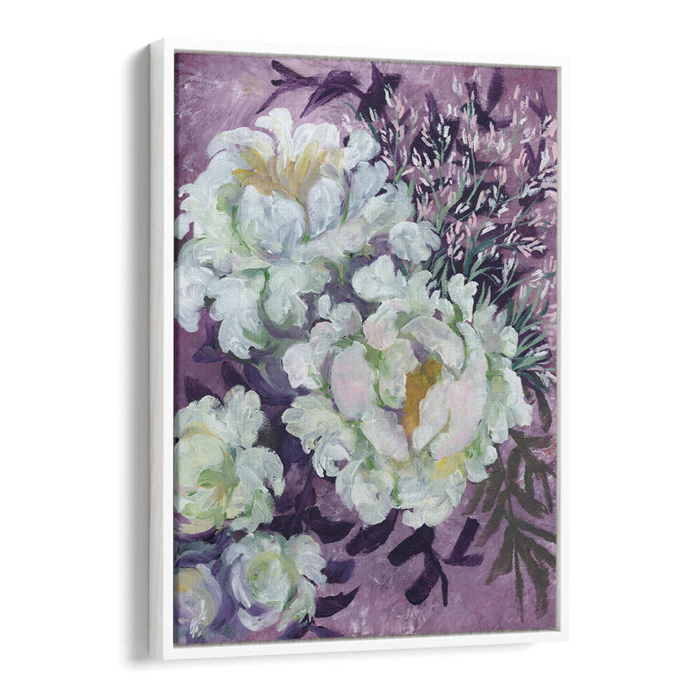 ELIANY PAINTERLY BOUQUET , FLORAL FLOWER PAINTINGS