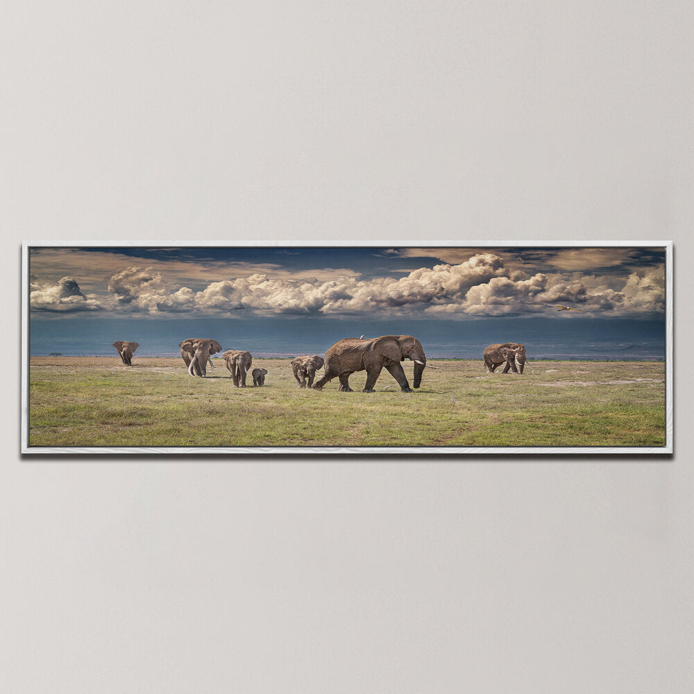 AMBOSELI WONDERLAND , PANORAMIC ART