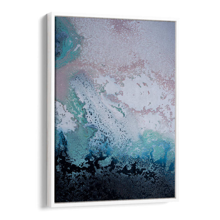 Vibrant colors blend in the SUNSET DRIFTING, ABSTRACT PAINTINGS, perfect for adding warmth to your space.