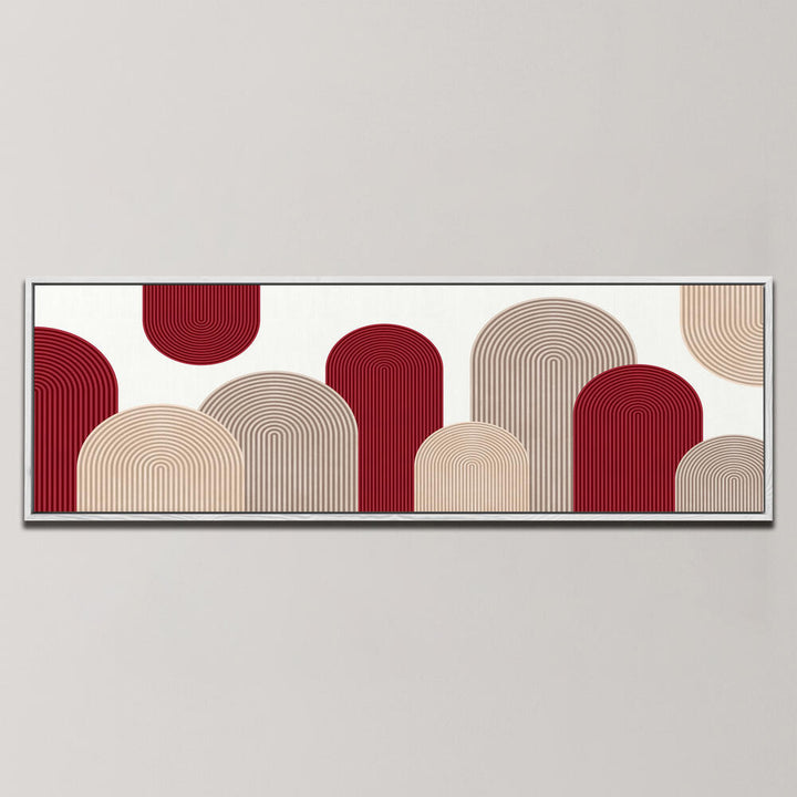 ABSTRACT GEOMETRIC ARTWORK , PANORAMIC ART