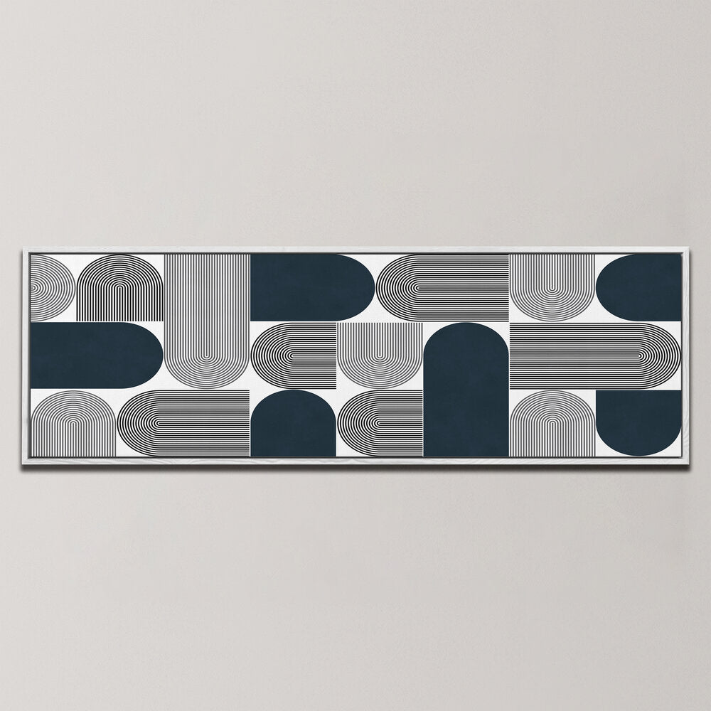 BOLD LINES AND CURVES , PANORAMIC ART