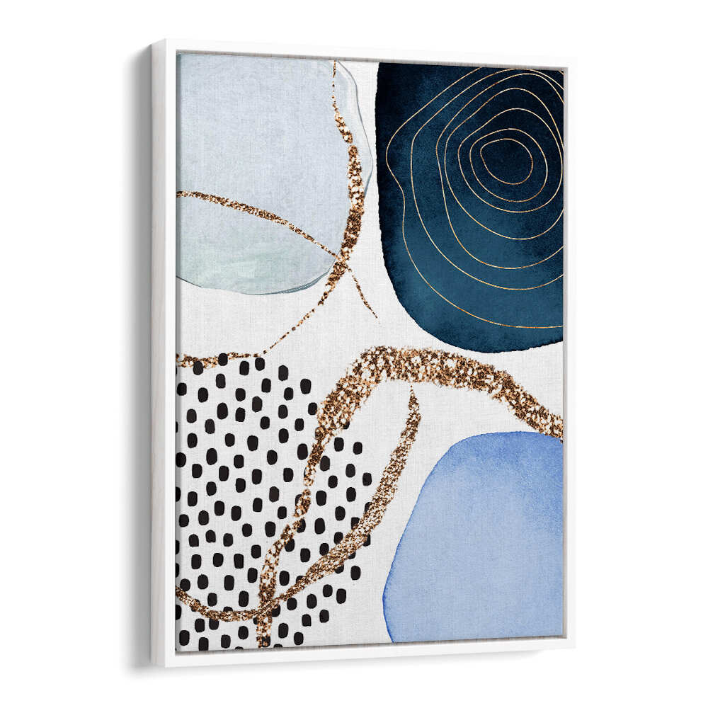 AESTHETIC BLUES I , ABSTRACT PAINTINGS
