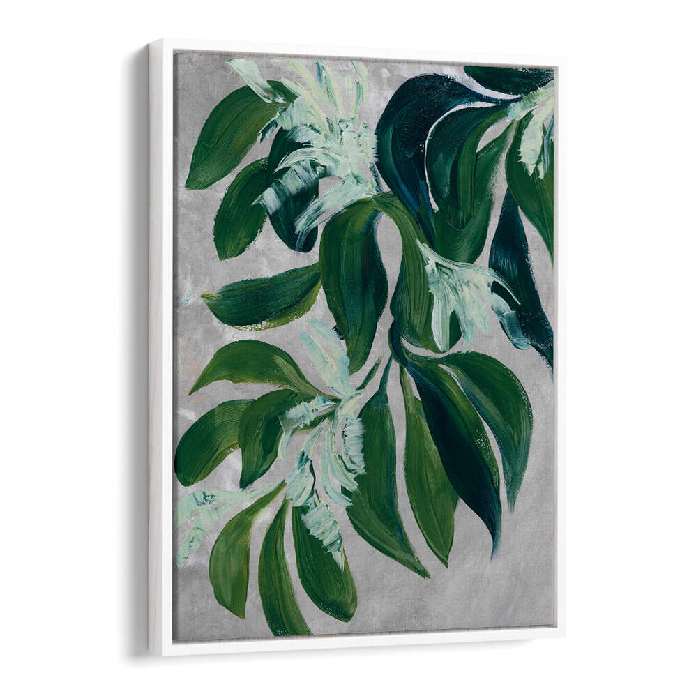 YOON LEAVES , FLORAL FLOWER PAINTINGS