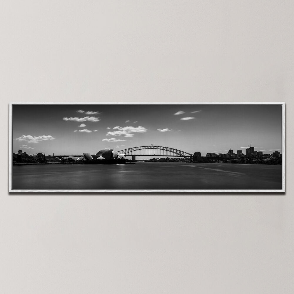 SILENT SYDNEY CITYSCAPE , PANORAMIC ART