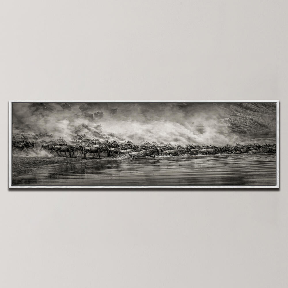 THE RIVER CROSSING , PANORAMIC ART