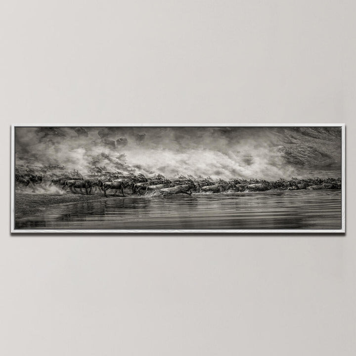 THE RIVER CROSSING , PANORAMIC ART