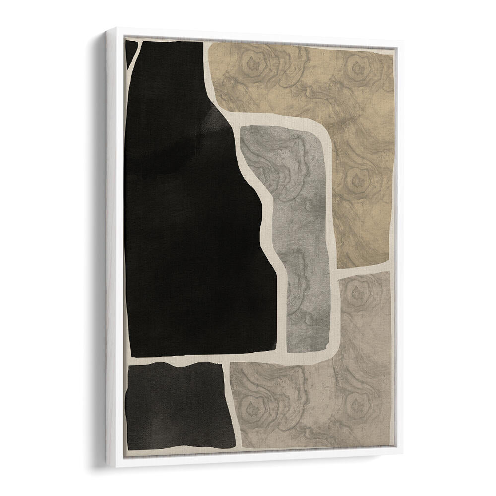 BLACK ABSTRACT MOSAIC , ABSTRACT PAINTINGS