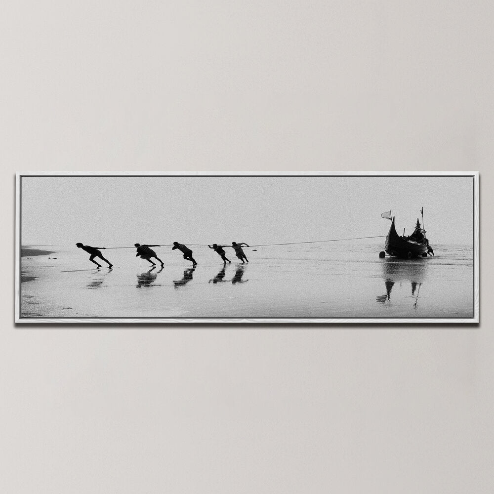 FISHERMEN , PANORAMIC ART