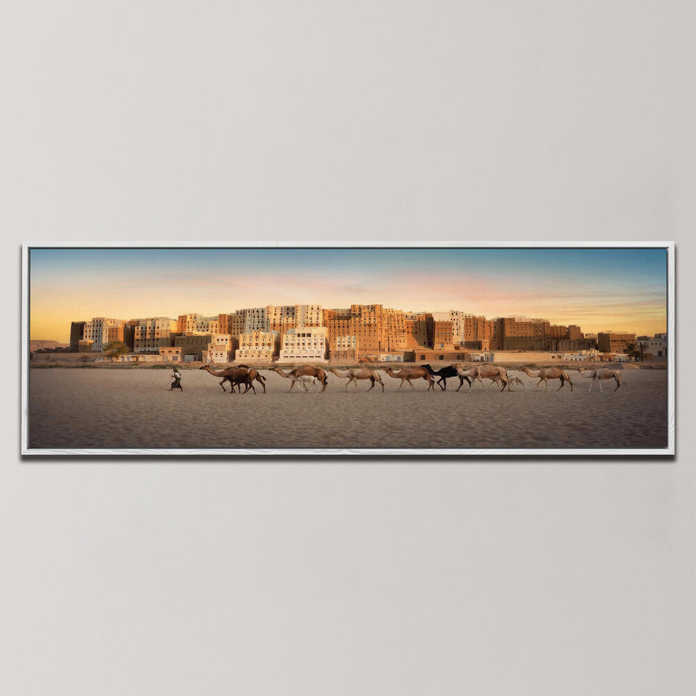 SHIBAM HADRAMAUT , PANORAMIC ART