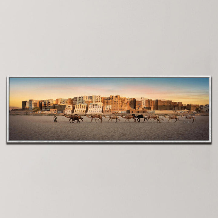 SHIBAM HADRAMAUT , PANORAMIC ART