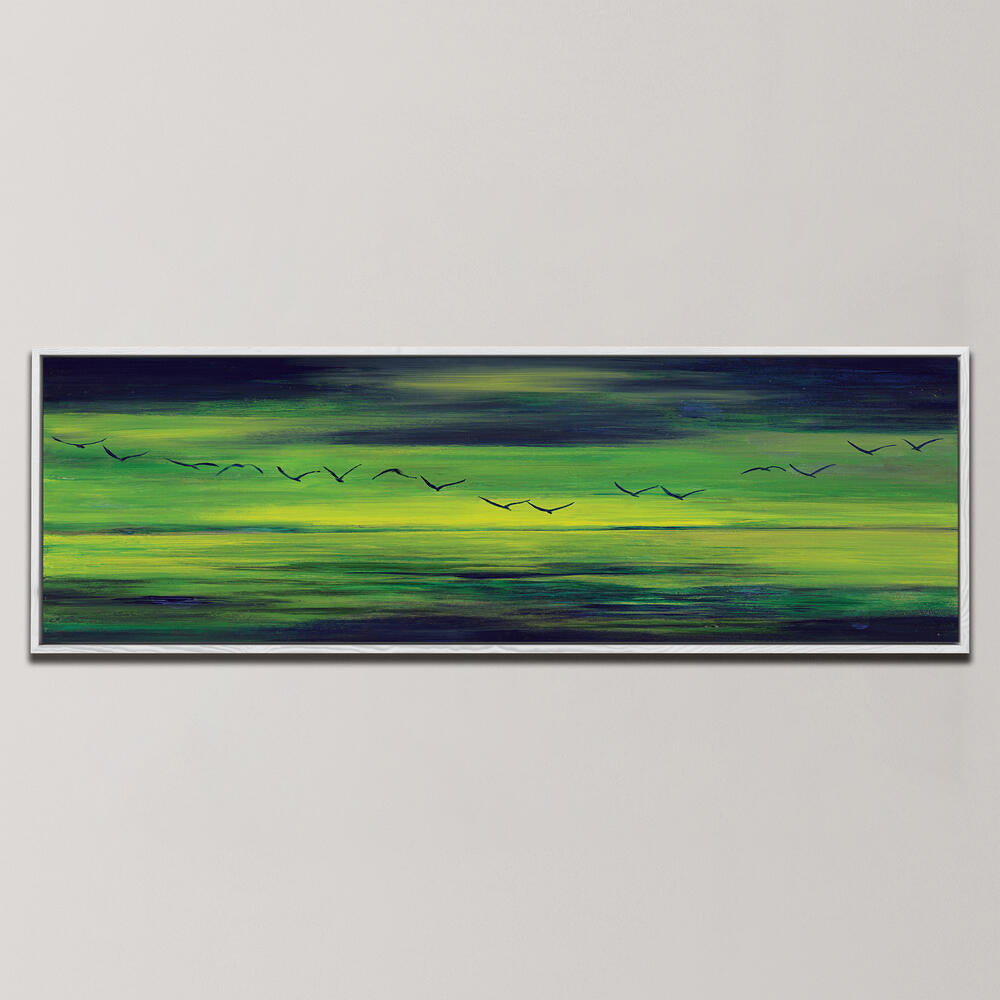 SPRING ARRIVAL , PANORAMIC ART