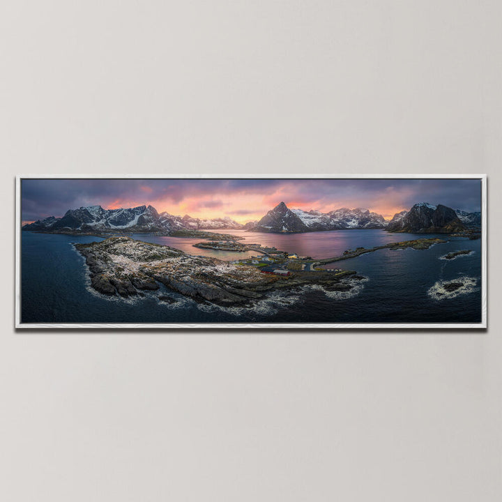 HAMONY SUNSET , PANORAMIC ART