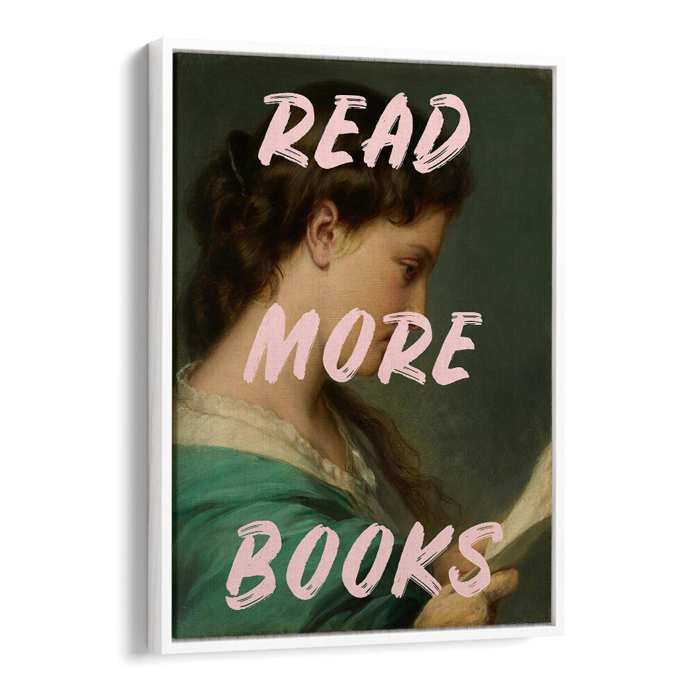 READ MORE BOOKS III , ALTERED ART PRINTS