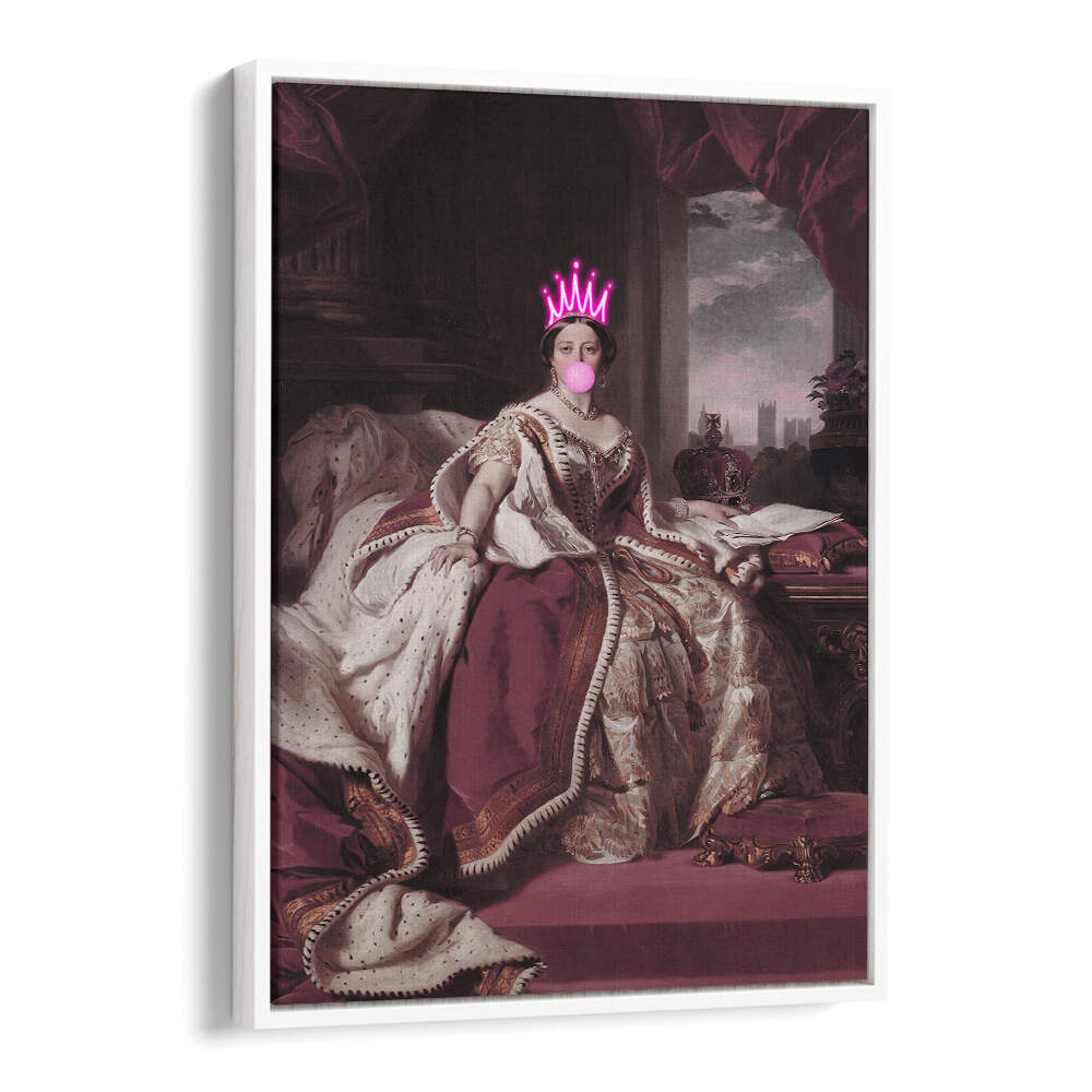 QUEEN VICTORIA BUBBLEGUM , ALTERED ART PRINTS