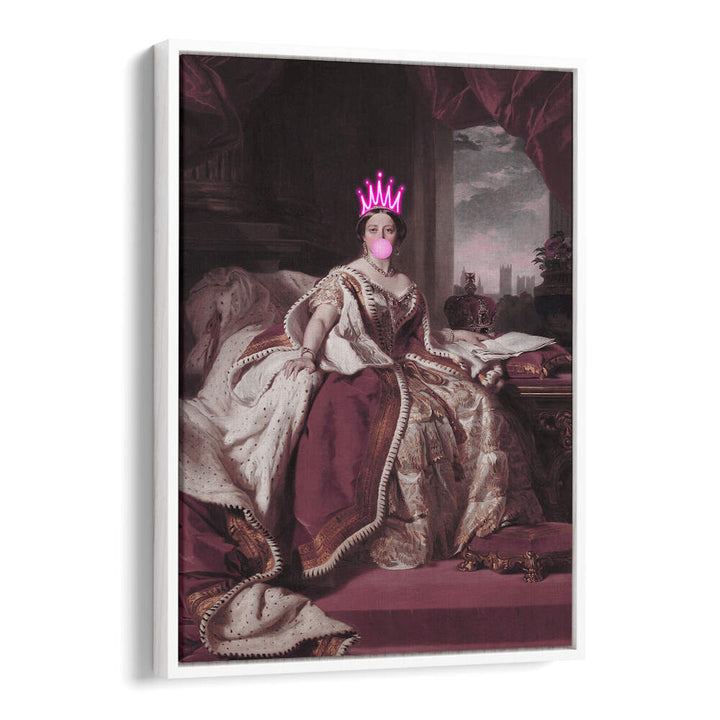 QUEEN VICTORIA BUBBLEGUM , ALTERED ART PRINTS