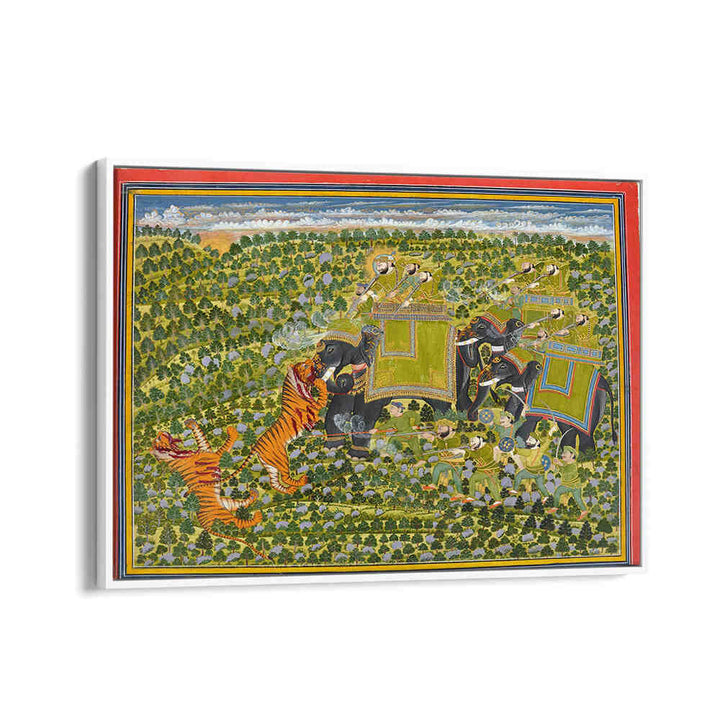 THE ROYAL HUNT , INDIAN ART PAINTINGS