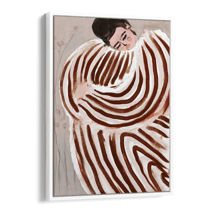 STRIPED EMBRACE , PORTRAITS & FIGURATIVE ILLUSTRATIONS