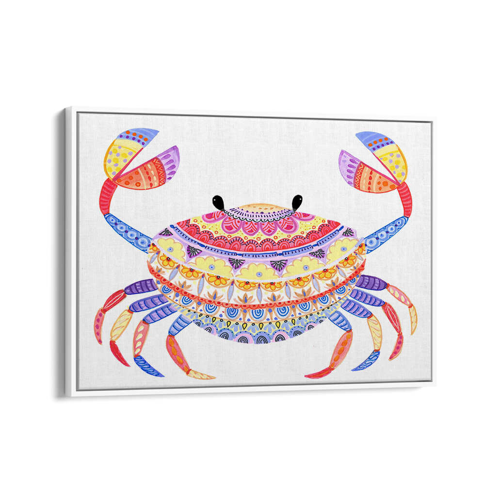 COLORFUL CRAB DANCE , BEACH PAINTINGS