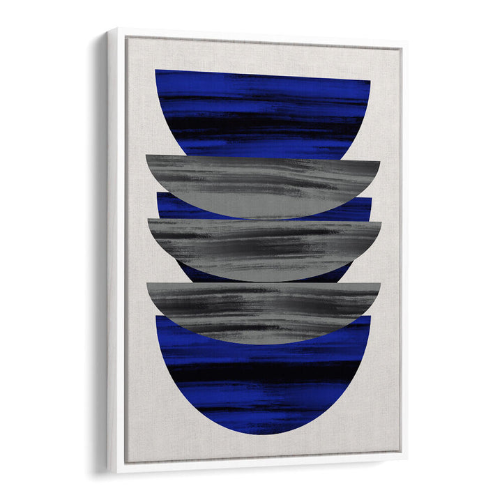 SCANDINAVIAN IN BLUE AND BLACK  , GEOMETRIC ART PRINTS