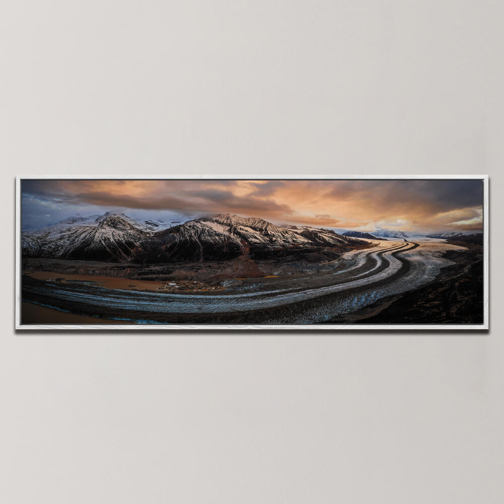 GLACIER GLORY , PANORAMIC ART