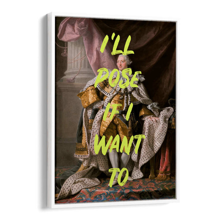 NEON POSER KING , ALTERED ART PRINTS