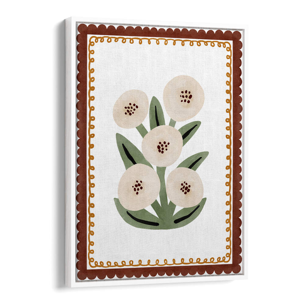 FLORAL WHIMSY , FLORAL FLOWER PAINTINGS