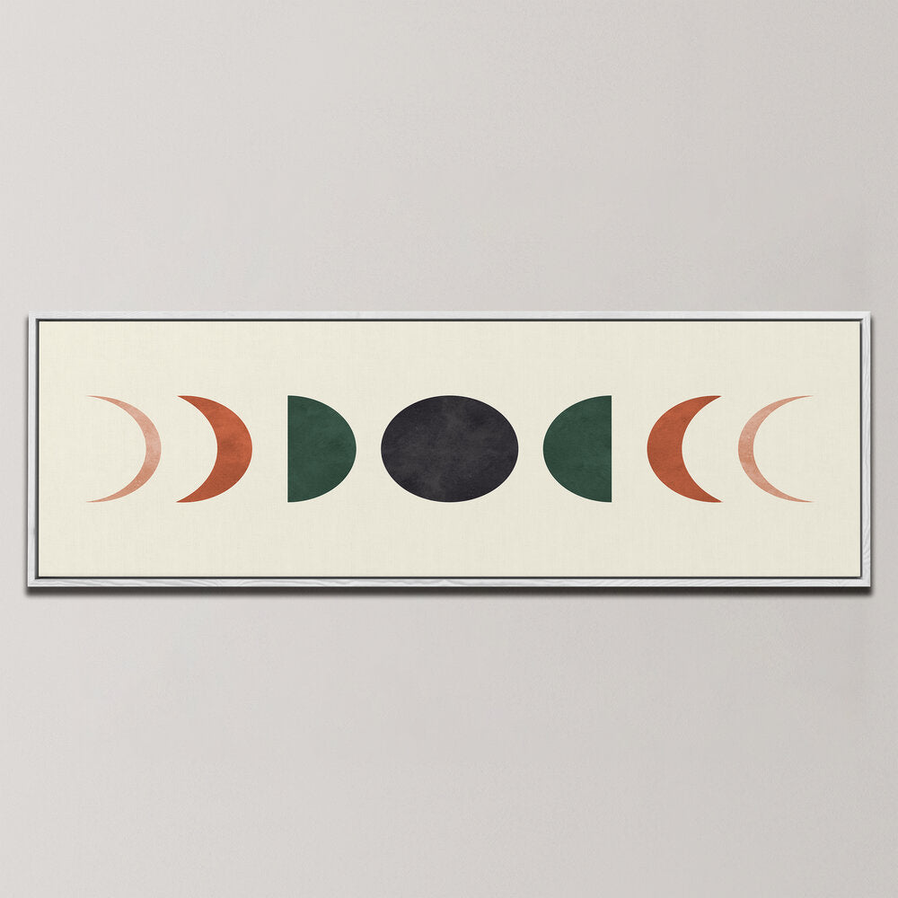 MOON PHASES , PANORAMIC ART
