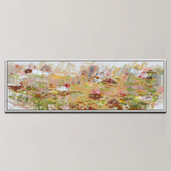 WHIMSICAL GARDEN , PANORAMIC ART