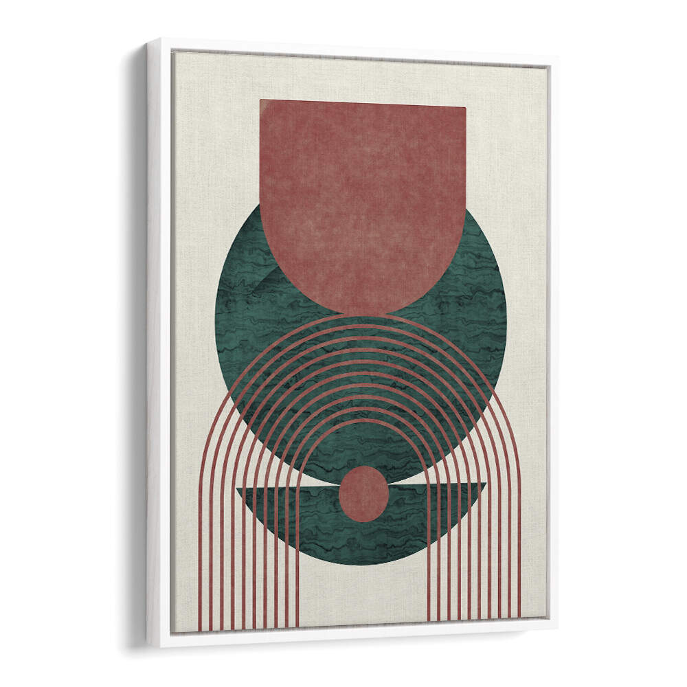 AQUAMARINE MARBLE GEOMETRIC DESIGN , BOHO ART PAINTINGS