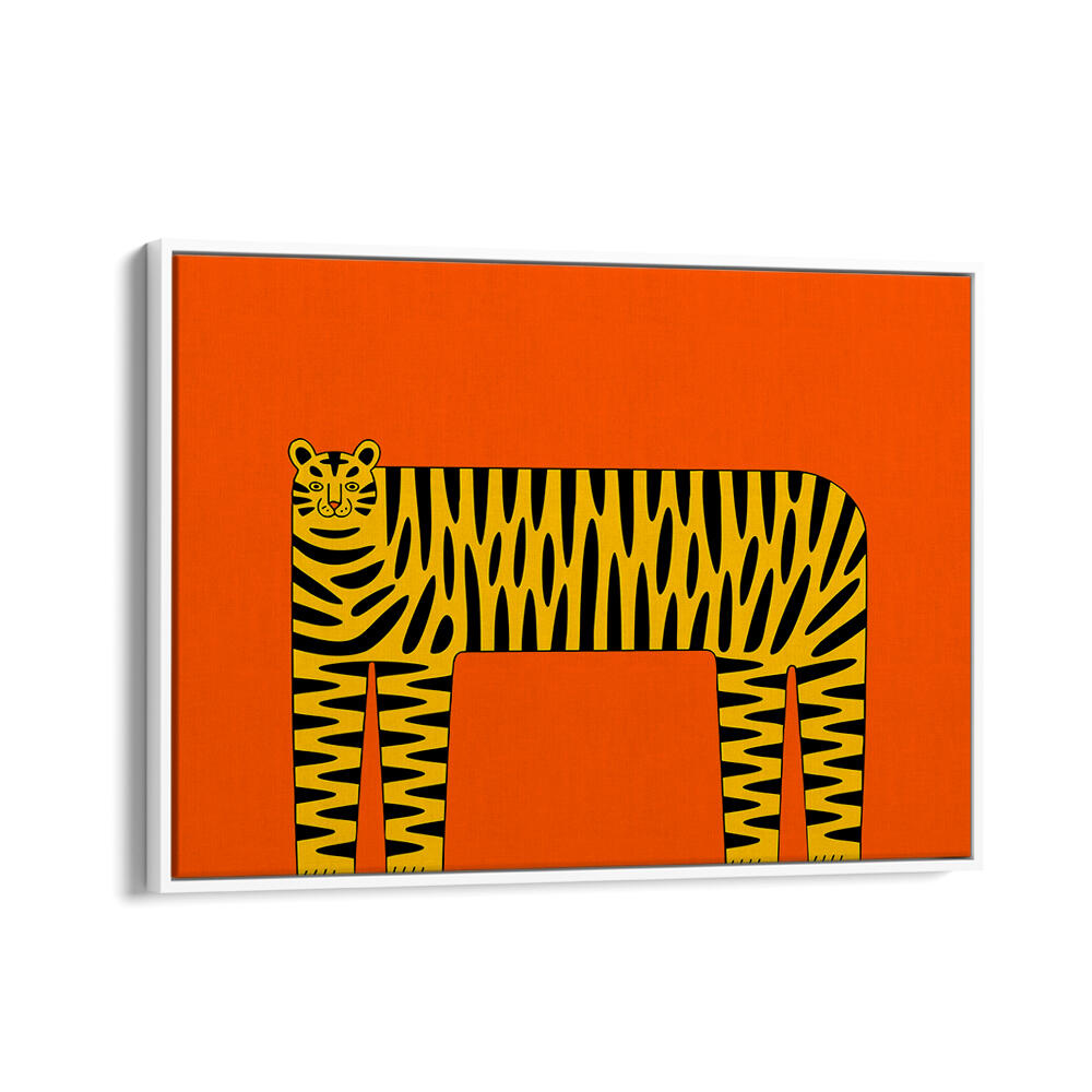 THE ABSTRACT TIGER , ANIMAL PAINTINGS