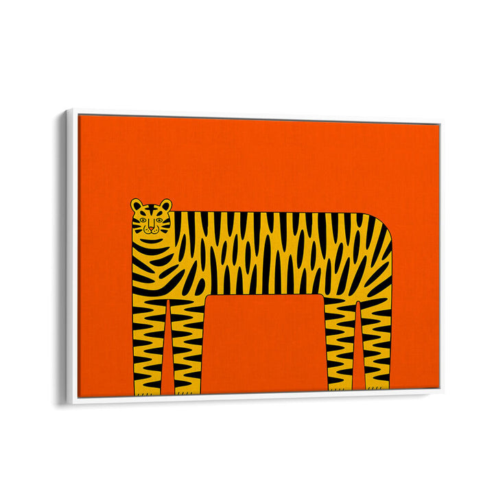 THE ABSTRACT TIGER , ANIMAL PAINTINGS