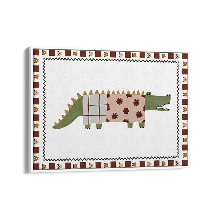 QUILTED CROCODILE , KIDS ROOM PAINTINGS