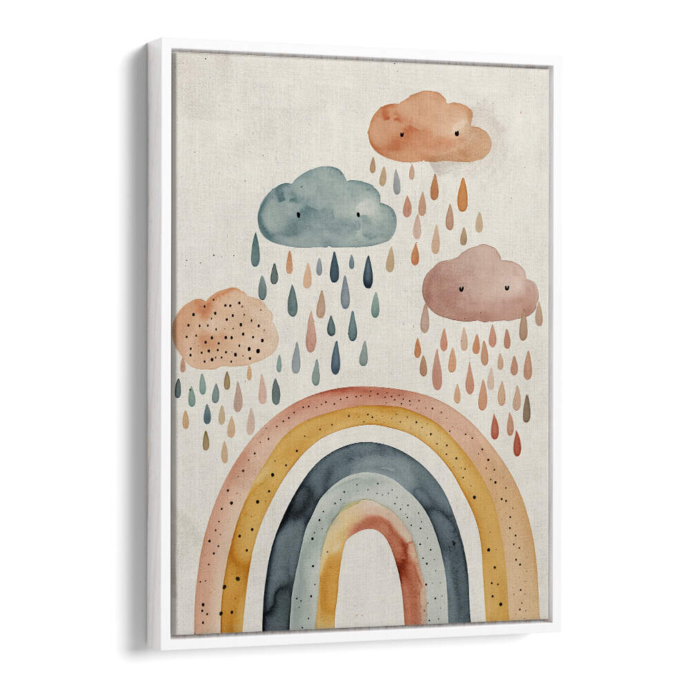 PLAYFUL RAINBOW , KIDS ROOM PAINTINGS