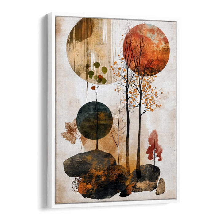 MINIMAL CALMS I , FLORAL, FLOWERS - PAINTINGS & ARTWORKS