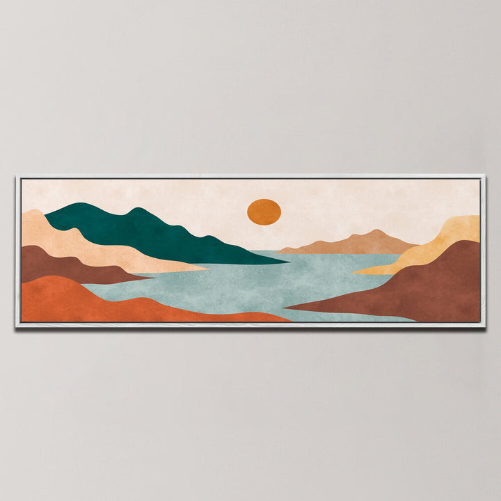 LANDSCAPE AND SUNSET I , PANORAMIC ART
